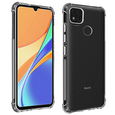 Avizar Pack Protection Xiaomi Redmi 9C / 10A Coque Souple + Verre Trempé