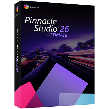 Pinnacle Studio 26 Ultimate - Licence perpétuelle - 1 poste - A télécharger