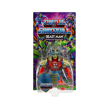 Avis MOTU x TMNT: Turtles of Grayskull - Figurine Beast Man 14 cm