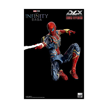 Infinity Saga - Figurine 1/12 DLX Iron Spider 16 cm pas cher