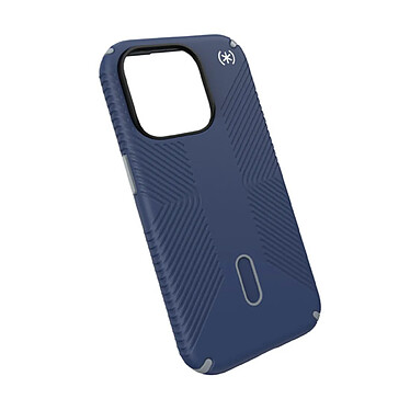 Speck Predisio2 Grip Click-Lock pour iPhone 15 Pro Bleu/Gris pas cher