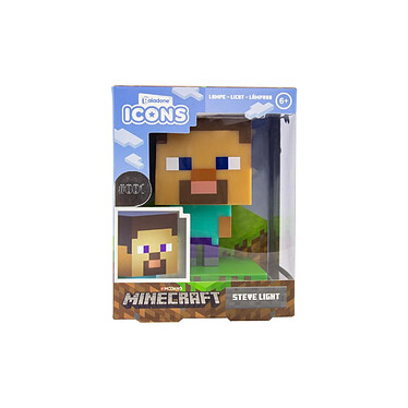 Acheter Minecraft - Veilleuse 3D Icon Steve