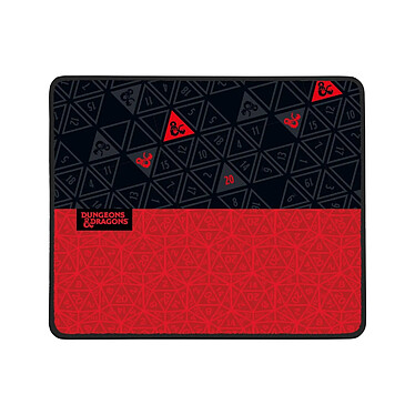 Dungeons & Dragons - Tapis de souris Red & Black