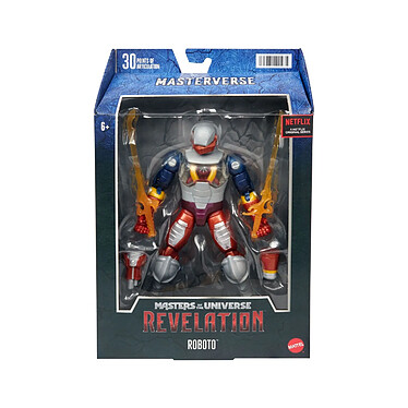 Avis Les Maîtres de l'Univers : Revelation Masterverse - Figurine Roboto 18 cm