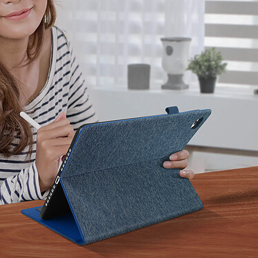 Avis Avizar Housse Porte-cartes Bleu p. iPad 5 / iPad 6 / iPad Air