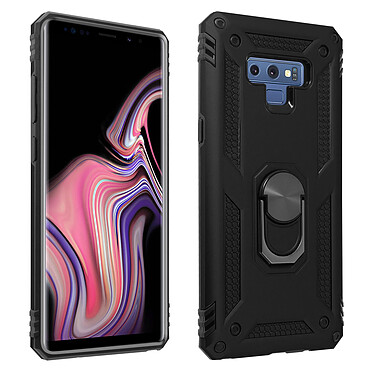 Avizar Coque Noir Bi-matières pour Samsung Galaxy Note 9