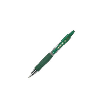 PILOT Mini Stylo roller Encre gel G2 XS7 PIXIE Tracé 0,4 mm (Bille 0,7mm) Vert x 12