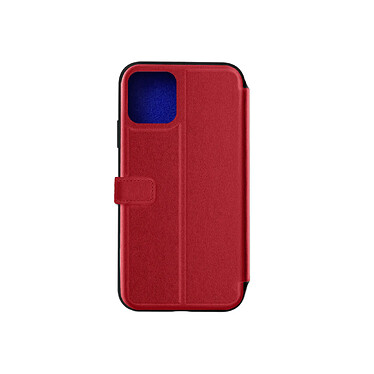 BEETLECASE Étui pour Apple iPhone 12 Pro Max Folio Premium avec Porte-Cartes Rouge