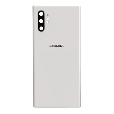 Clappio Vitre arrière de remplacement pour Samsung Galaxy Note 10 Plus Blanc