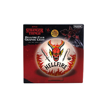 Stranger Things - Veilleuse Logo Hellfire Club 20 cm