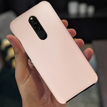 Acheter Avizar Coque Xiaomi Redmi 8 et 8A Arrière Rigide Intégral Avant Souple Rose