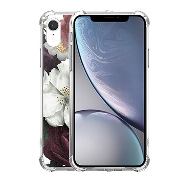 Avis LaCoqueFrançaise Coque iPhone Xr anti-choc souple angles renforcés transparente Motif Fleurs roses