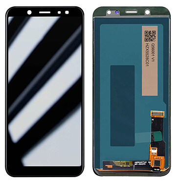 Clappio Bloc Complet pour Samsung Galaxy A6 2018 Écran LCD In-Cell et Vitre Tactile  Noir