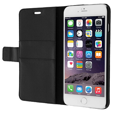 Avis Avizar Housse Etui Folio Portefeuille pour Apple iPhone 6 Plus - Noir