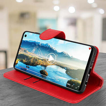 Acheter Avizar Etui folio Rouge Portefeuille pour Samsung Galaxy S10