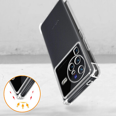 Avis Avizar Coque pour Vivo X80 Pro Flexible Fine et Légère  Transparent