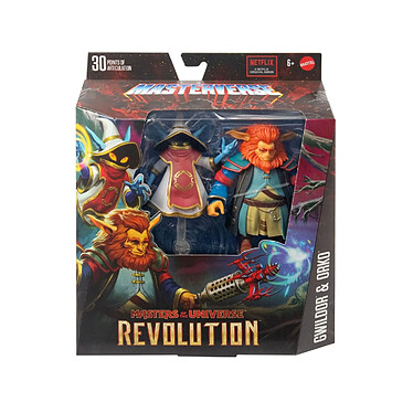 Avis Les Maîtres de l'Univers Revolution - Pack 2 figurines Gwildor & Orko 13 cm