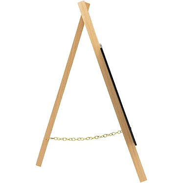 Acheter SECURIT Ardoise de table MINI 24x15cm avec trépied en Bois de Hêtre + 1 Feutre Craie