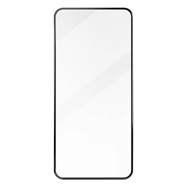 Avizar Verre Trempé pour Samsung S23 Plus Contour Noir Adhésif Biseauté Anti-explosion