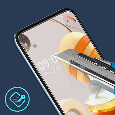 Avis Avizar Film Écran LG K61 Verre Trempé 9H Anti traces - Transparent