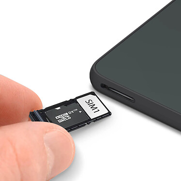 Avis Clappio Tiroir Carte SIM pour Samsung Galaxy A34 5G Nano SIM et Micro-SD  Noir