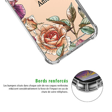 Acheter LaCoqueFrançaise Coque iPhone 11 Pro anti-choc souple angles renforcés transparente Motif Amour en fleurs