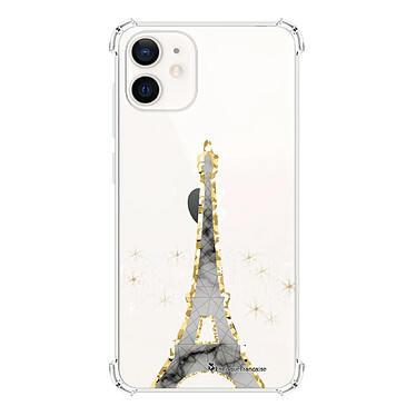 LaCoqueFrançaise Coque iPhone 12 mini anti-choc souple angles renforcés transparente Motif Illumination de paris