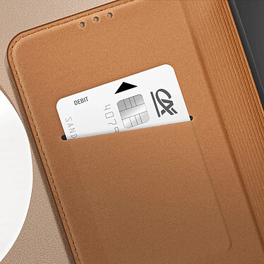 Avis Avizar Housse pour Samsung Galaxy S24 Cuir Véritable Porte-carte Marron Clair