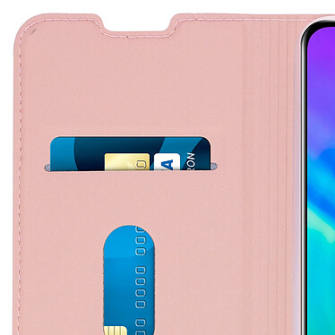 Avizar Etui folio Rose Portefeuille pour Honor 20 Lite pas cher