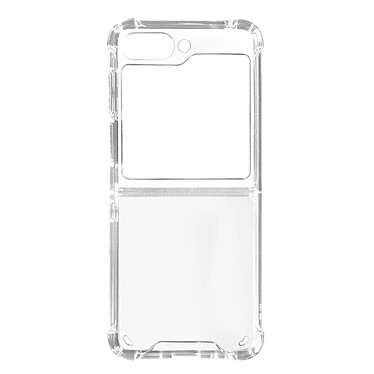 Avizar Coque pour Samsung Galaxy Z Flip 5 Rigide Coins Renforcés Antichoc  Transparent