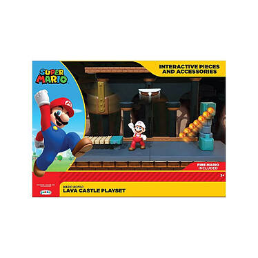 World of Nintendo - Playset Lava Castle