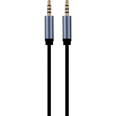 BigBen Connected Câble audio Jack 3,5mm vers Jack 3,5mm 1,5m Noir