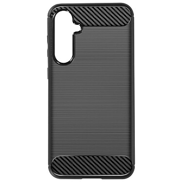 Avizar Coque pour Samsung Galaxy S23 FE Flexible Effet Carbone Noir