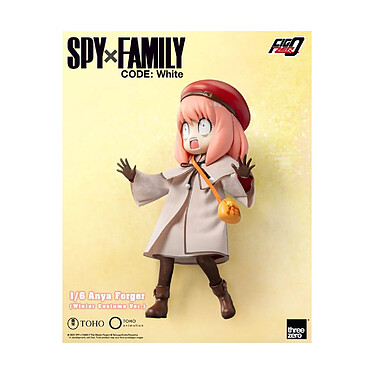 Spy x Family Code: White - Figurine FigZero 1/6 Anya Forger Winter Costume Ver. 17 cm pas cher