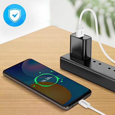 Avis Fairplay Câble de Charge USB vers USB-C 1 Mètres Charge + Synchro  Blanc