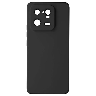 Avizar Coque pour Xiaomi 13 Pro Silicone Intérieur Microfibre Finition Mate  noir