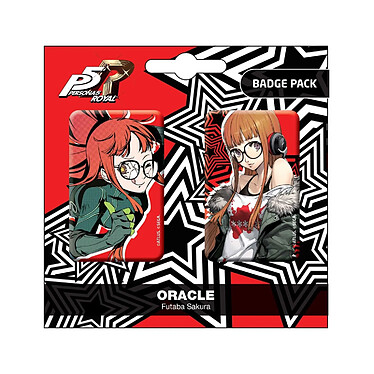 Persona 5 Royal - Pack 2 pin's Oracle / Futaba Sakura