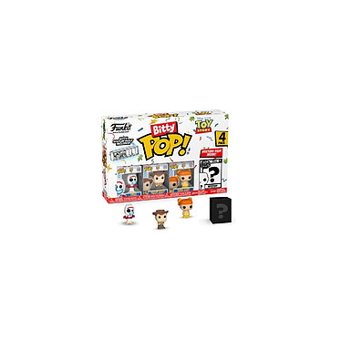 Toy Story - Pack 4 figurines Bitty POP! Forky 2,5 cm