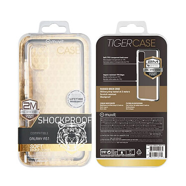 Avis Tiger Coque de Protection pour Samsung Galaxy A51 Renforcée 2M Transparent