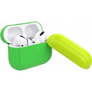 PURO Coque de protection avec Capuchon pour AirPods Pro Vert