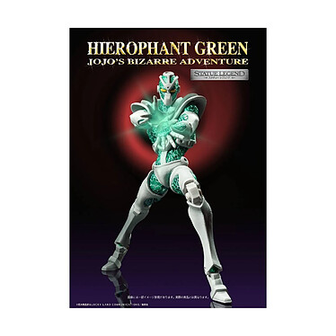 Acheter JoJo's Bizarre Adventure Part3 - Figurine Super Action Legend (Hierophant Green) 14 cm