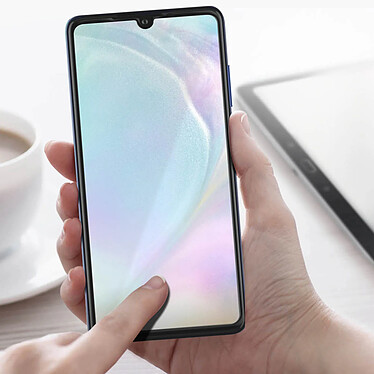 Avis Avizar Film Huawei P30 Protection écran Verre Trempé 9H Antirayures - Noir