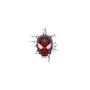 Marvel - Lampe 3D LED Spider-Man Miles Morales Face 3D