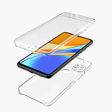 Avis Evetane Coque Xiaomi Redmi 9C 360° intégrale Protection avant et arrière silicone transparente Motif