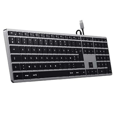 Acheter Satechi Clavier Slim W3 filaire USB-C AZERTY - Space Grey