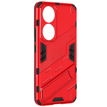 Avizar Coque pour Honor 90 Hybride Antichoc Support Béquille Support  Rouge