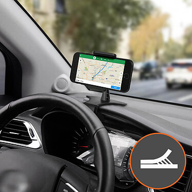 Acheter LinQ Support Voiture Smartphone Pare-soleil Emplacement Numéro Téléphone  Noir