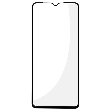 Avizar Verre Trempé pour Nokia C21 Plus Dureté 9H Anti-rayures Transparent Bords biseautés noir