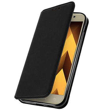 Avizar Housse clapet portefeuille Samsung Galaxy A5 2017 - Noir - Fonction support