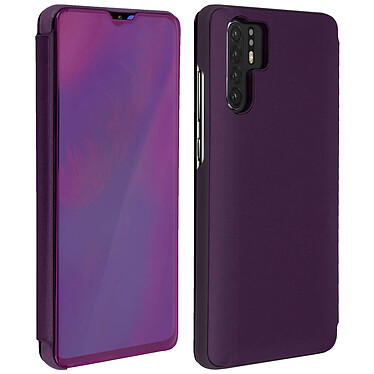 Avis Avizar Housse Huawei P30 Pro Étui Miroir Clapet translucide Stand Vidéo violet